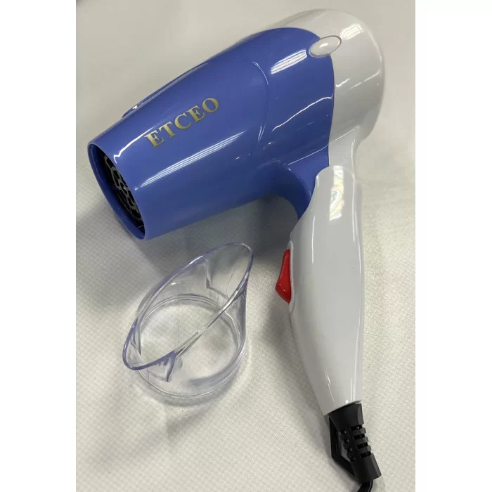 Фен дорожный складной Etceo ET-617B Blue